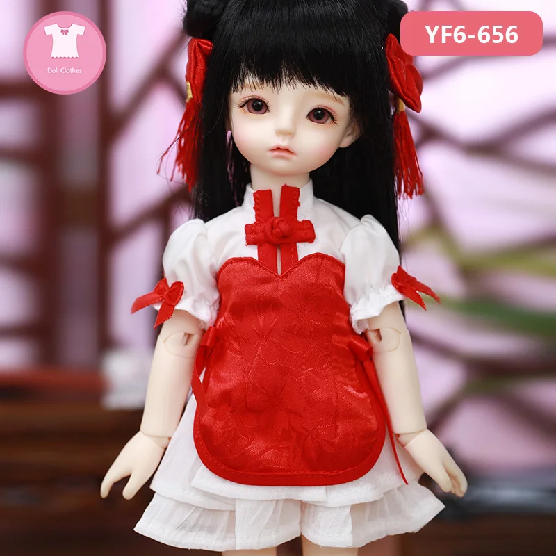 BJD SD Кукла Одежда 1/6 kimi милое и милое платье для YOSD девушка тело YF6 до 20 кукольный наряд аксессуары OUENEIFS