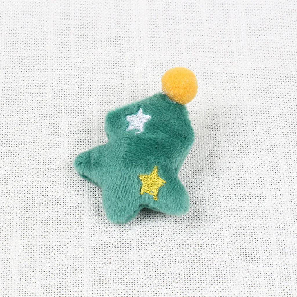 Christmas series imitation rabbit hair children bib winter warm scarf Christmas series imitation rabbit hair children's bib#40