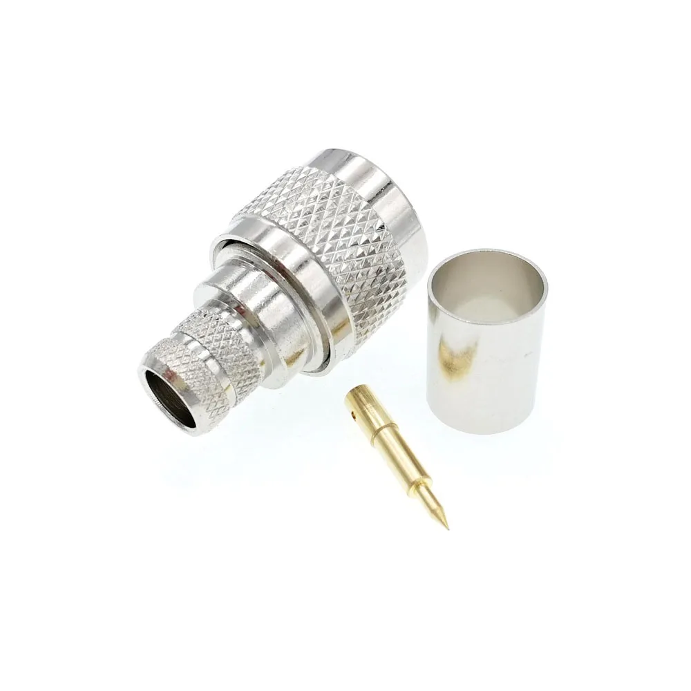 N Male Crimp For RG8 LMR400  2