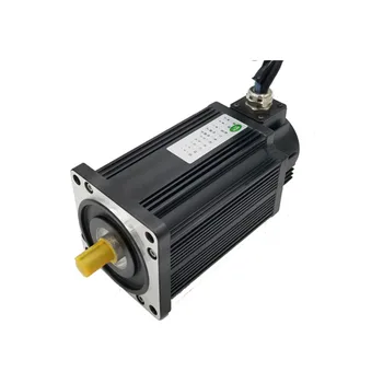 

110mm High Torque Brushless dc servo motor 24v 750w BLDC Motor with encoder 2500ppr for Rubber Track AGV ROBOT