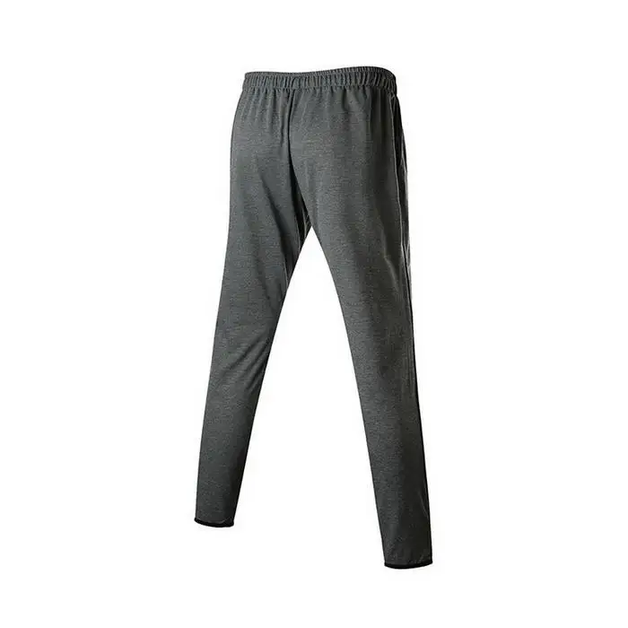 Men Fitness Sporting Pants Running Gym Medium Waist Training Crown Elastic Waist Sign Casual, None Pants Solid