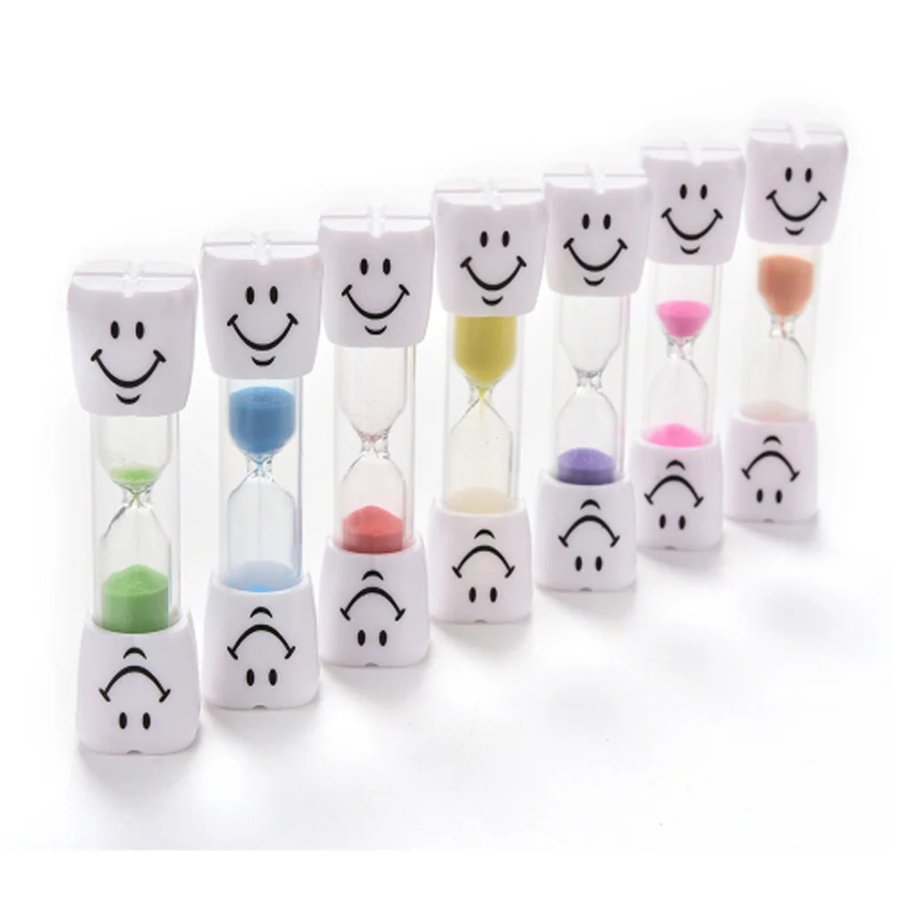 

Toothbrush Minute Smile Sand Timer for Brushing Children's Teeth Hourglass Sand Timers