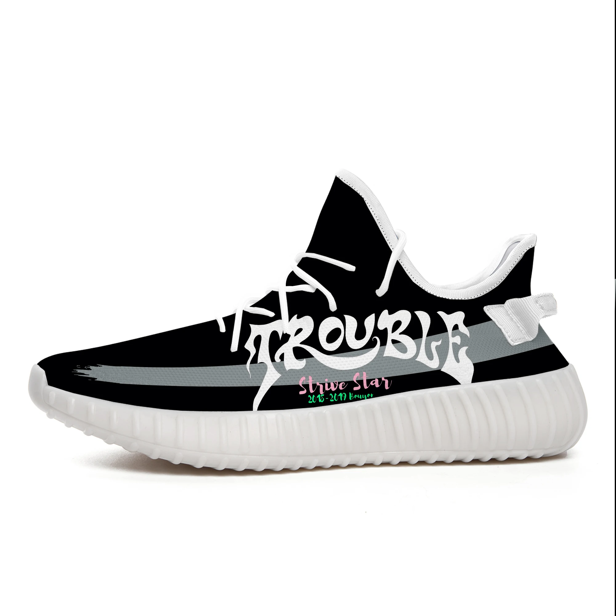 

Men's Shoes Trouble Heavy Metal Band Coconut Lightweight Breathable Leisure Sports Casual Outdoor Walking Shoes