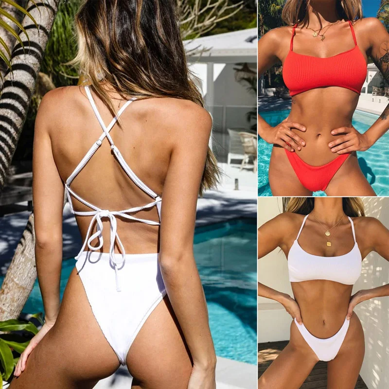 

2 Piece Swimsuit Women High Waisted Bathing Suits Tankini Swimsuits Sexy Bikini Push Up Swimwear Swimming Suit for Women Tankini