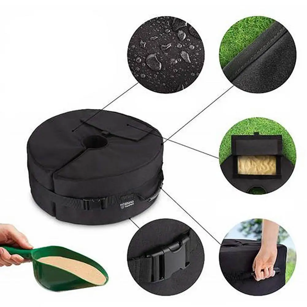 Outdoor Patio Umbrella Base Weight Sand Bag Tent Leg Sandbags Weighted