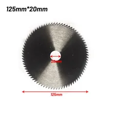 

1Pcs 20/25mm Steel Circular Saw Blade Disc 110/125/150 For Craftsmen Angle Grinder Portable Cutter Cutting Wood Plastic Metal