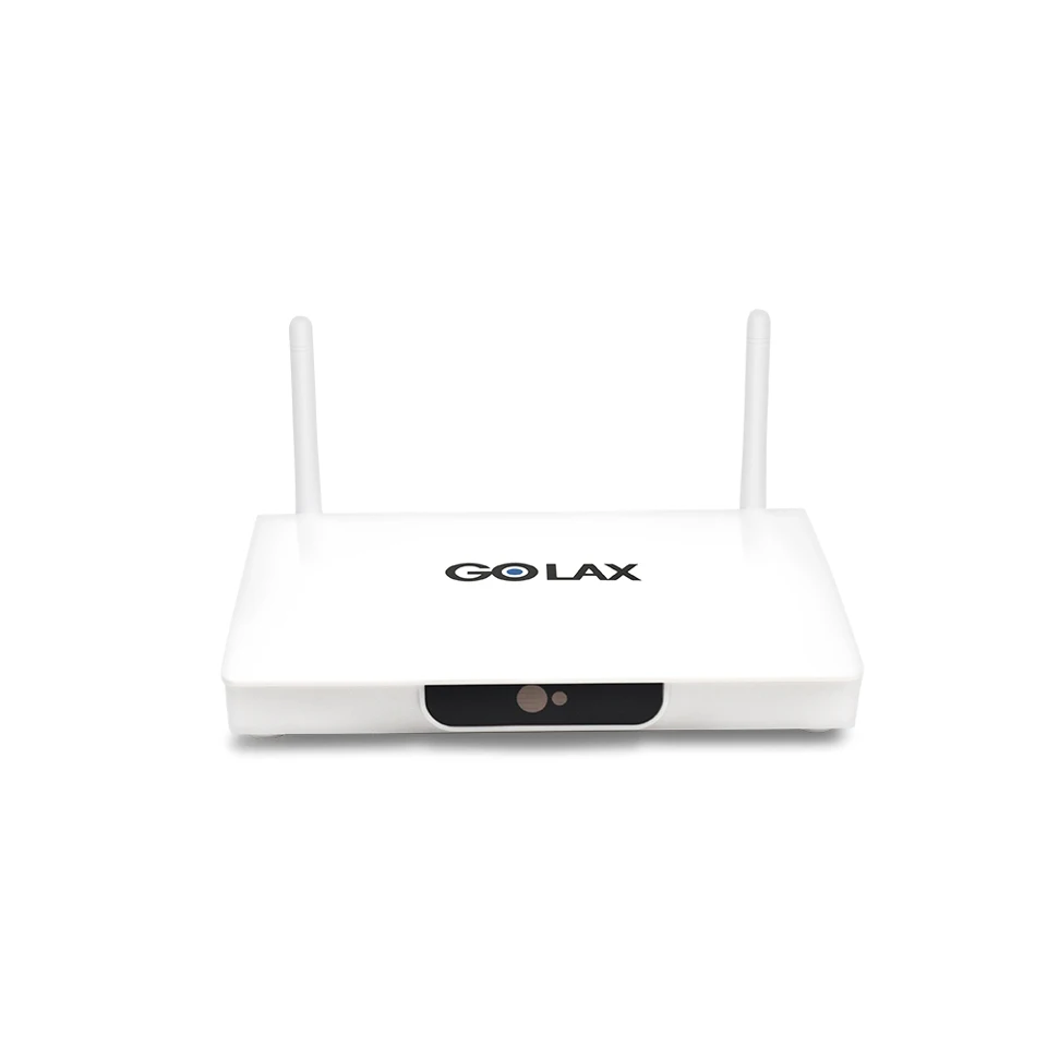 Смарт ТВ приставка Android 7,1 S905W четырехъядерный GOLAX M7 4K H.265 медиаплеер 2,4G Wifi 100M Lan USB2.0 HD2.0 телеприставка VS Leadcool