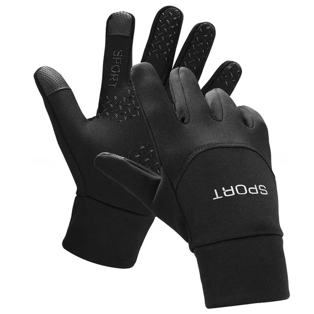 US $4.99 Winter Cycling Gloves Waterproof Outdoor Warm Touchscreen Gloves Runing Driving Bike Gloves for Men