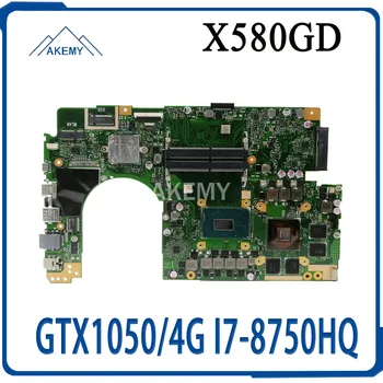 

X580GD With GTX1050/4G I7-8750CPU 60NB0HX0-MB1202 Motherboard For Asus X580 X580G X580GD Laptop Motherboard X580GD Mianboard