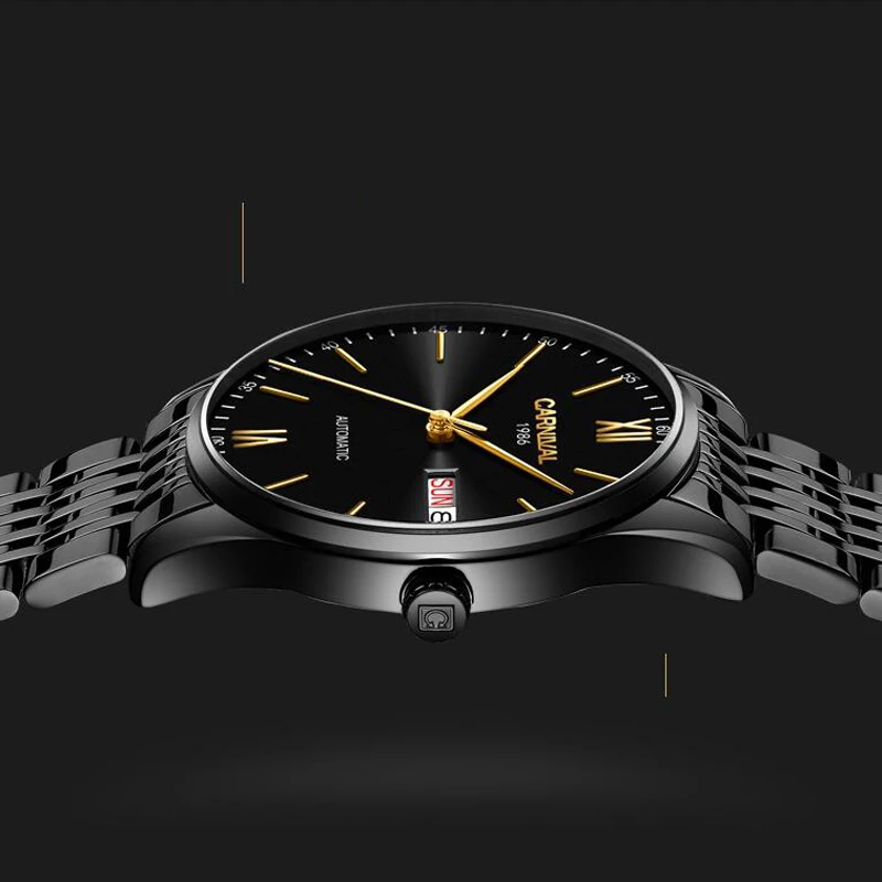 Часы наручные Seiko мужские механические брендовые Роскошные водонепроницаемые