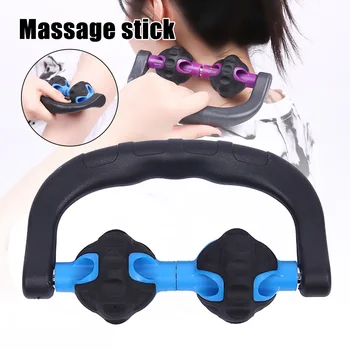 

Multifunctional Hand-held Massage Roller Muscle Relaxation Stick Home Sports Fitness FEA889