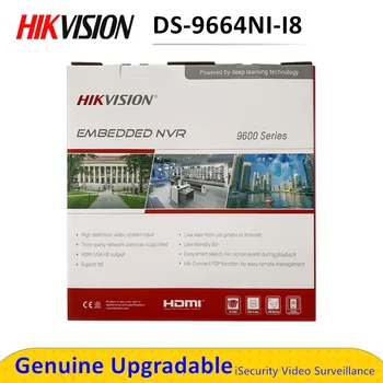 

HIK Professional 64 Channel CCTV System DS-9664NI-I8 Embedded 4K 64 CH NVR Up to 12 Megapixels Resolution 8 SATA 2 HDMI