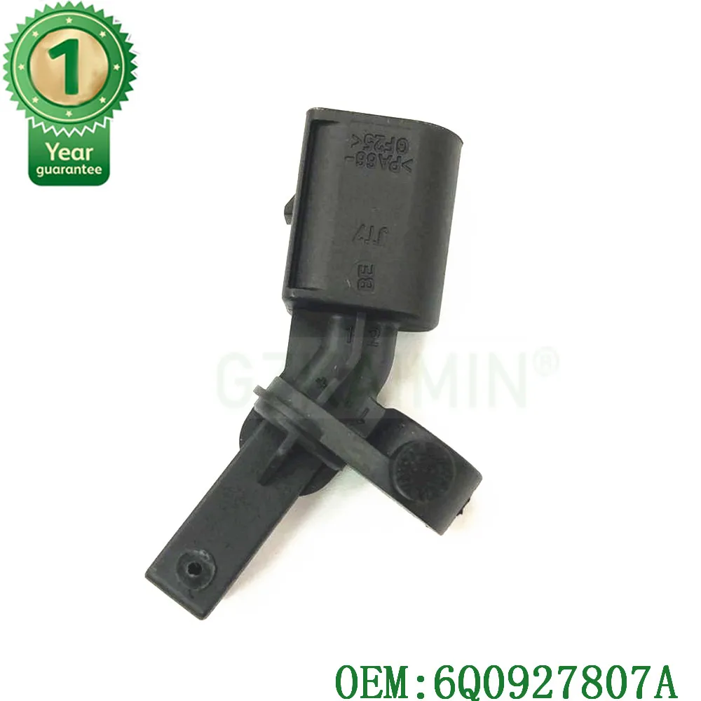 

Высококачественный датчик скорости колес ABS для VW Fox Polo UP Audi A2 Seat Skoda Fabia Rapid OEM 6Q0927807A
