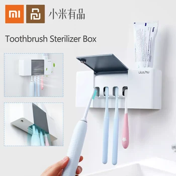 

Xiaomi LIUSHU Toothbrush Sterilizer Box UV Disinfection Type-C Charging Tooth Brush Holder Sterilizer Box Toothpaste Dispenser
