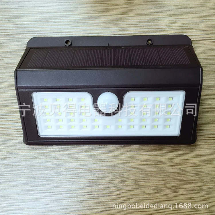 Уличная Солнечная лампа 45LED Солнечная Индукционная лампа для человеческого тела острая лампа