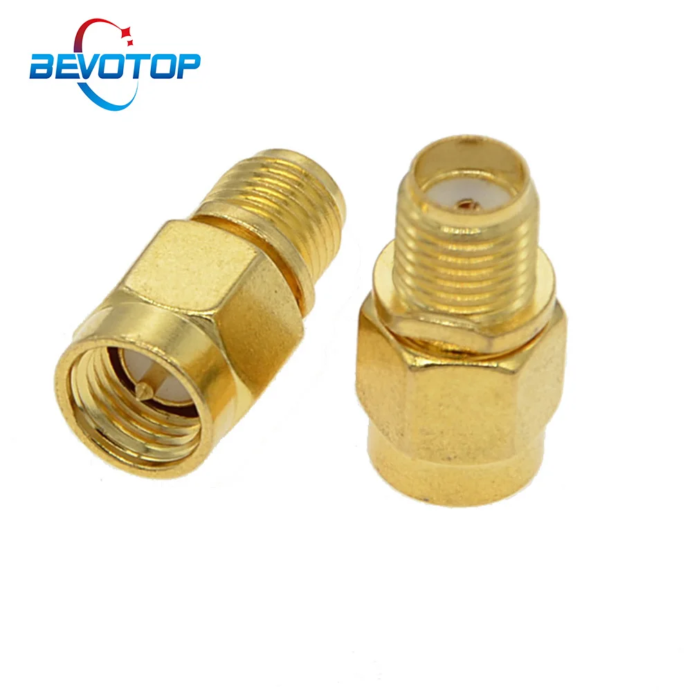 

10 PCS/lot RF Adapter SMA Male plug to SMA Female jack For Raido Antenna RF Coaxial Adapter connector Converter