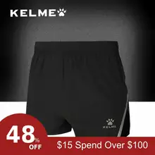 KELME, летние мужские брендовые новые спортивные шорты для бега, мужские шорты для спортзала, с карманами, на лямках, для бодибилдинга, мужские шорты для фитнеса, пляжные шорты KMC161017