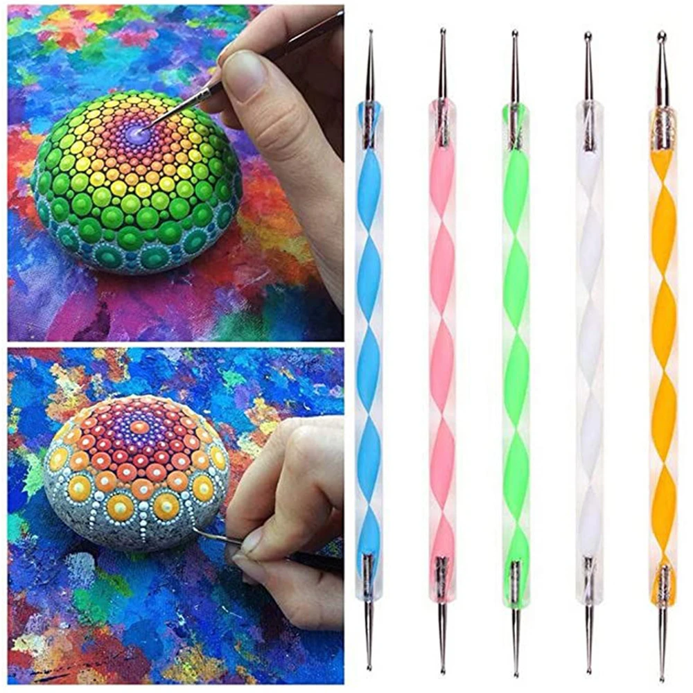 13Pcs Mandala Dotting Tools for Rock Painting Kit Dot Art Rock Pen Paint  Sets Dotting DIY Tools Kit