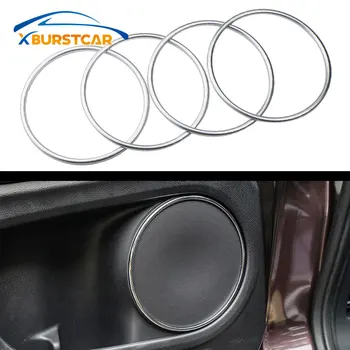 

Xburstcar Car Inner Front Door Stereo Speaker Trim Rings for Honda HR-V HRV Vezel 2015 - 2019 Auto Accessories