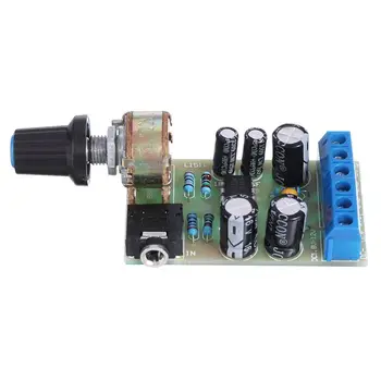 

CLAITE 1.5W Power Amplifier Board 2 Channel TDA2822M 2.0 Stereo DC Power Amplifier Board Mini Radio Amplifier Module