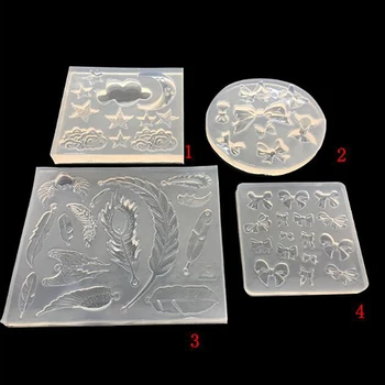 

Transparent Silicone Mold Feather Charms Pendant Epoxy Resin Mould Handmade Crafts For DIY Jewelry Making Tool