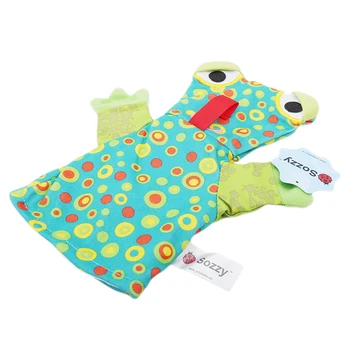 

Sozzy Animal Style Hand Puppet / Bath Towel Baby Toy Teether Rattle Towels Toys