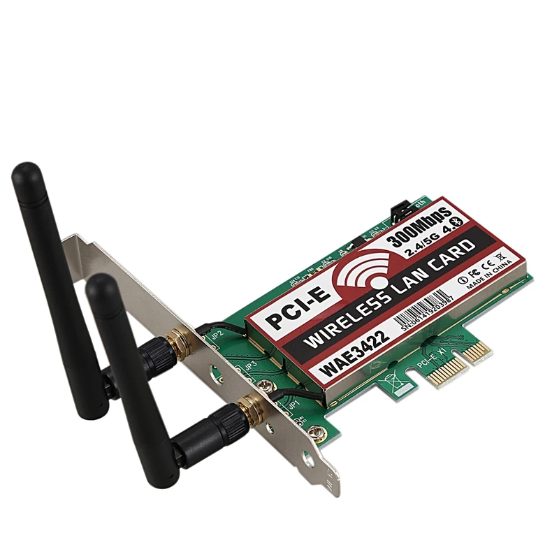 SSU сетевая карта, Bluetooth 4,0 Двухдиапазонная 2G/5G 300 Мбит/с Pci-E Pci Express Wae3422 сетевая карта Wlan Wifi адаптер