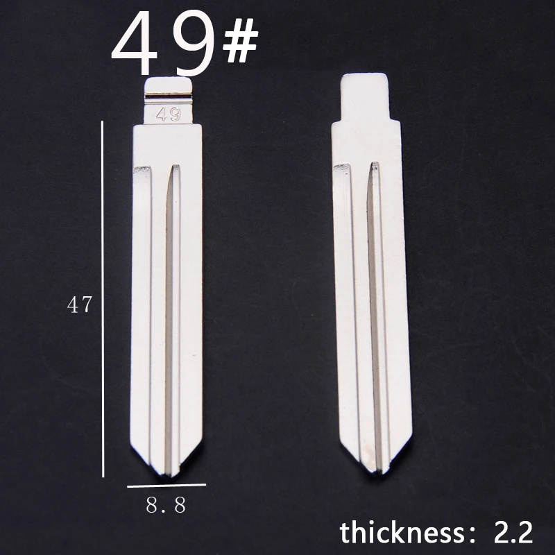 06# 09# 17# 19# 47# 49# 56# 83# 15# 18# 20# 31# Key Blade Car key embryo Car Key Embryo replacing the key head for lada