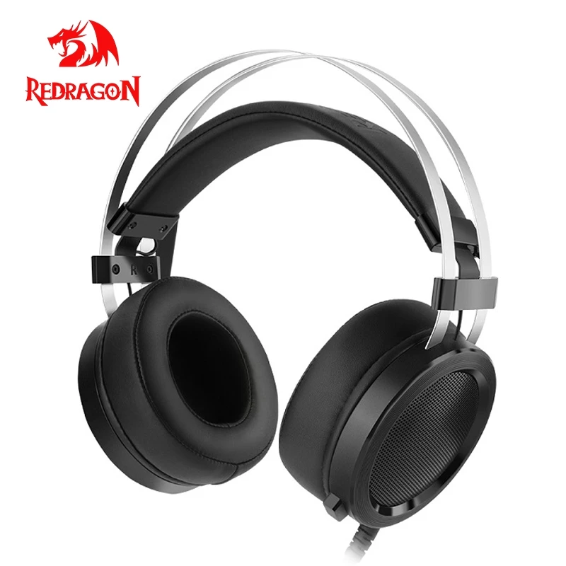 Gaming Headphones Computer Gamer Wired PS4 Surround-Pro Redragon Scylla H901 with 