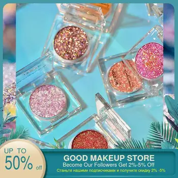 

22 Color Eyeshadow High Pigment Loose Powder Yellow Green Blue Eye Shadow Matte Super flashing Sequins glitter Eye Shadow