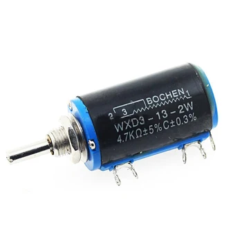 

WXD3-13-2W 100 200 220 470 680 Ohm 1K 2.2K 3.3K 4.7K 5.6K 6.8K 10K 22K 33K 47K 100K Ohm Wirewound Potentiometer