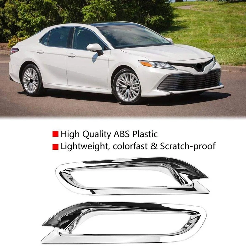 DHBH-Задний противотуманный фонарь лампа рамка наклейки для Toyota Camry XV70
