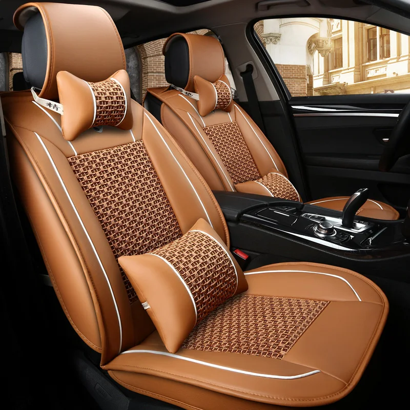 KADULEE 1pcs car seat covers for BMW e30 e34 e36 e39 e46 e60 e90 f10 f30 x3 x5 x6 x1 car seats Protector Automobiles Seats