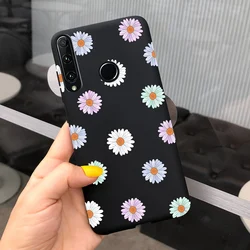 Cute Fashion Soft TPU Silicone Case for Honor 10i and 10 Lite - Stylish Protective Cover Coque s Shell (Black 2027)