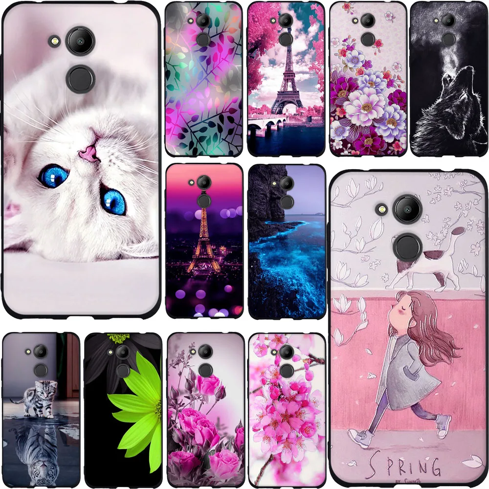 For Huawei Honor 6C Pro Case Back Cover for honor 6a 7x Print Painted 9/Honor 9 Lite V10 | Мобильные телефоны и