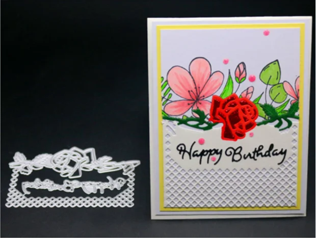 8.4x22cm YINISE для скрапбукинга, металлические Вырубные штампы для трафареты для скрапбукинга, дверная Обложка, бумажные открытки в альбом, тиснение, вырубки - Цвет: 8.4x22cm