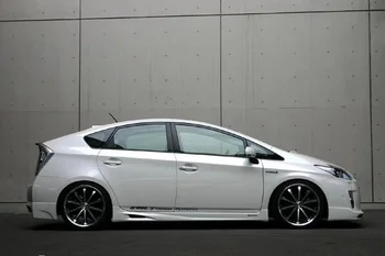 

Car Accessories KEN Style FRP Fiber Glass Side Skirt Fiberglass Door Step Cover Tuning Kit Fit For Toyota ZVW30 Prius 09.5~11.12