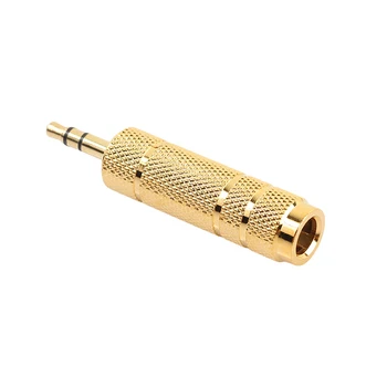 

3.5mm Male to 6.35mm Female Jack computers Converters Cable Adapter Stable