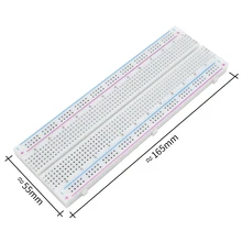 10 шт./лот макетная плата 830 точек без пайки печатная плата хлеба MB-102 MB102 тестирование Разработка DIY