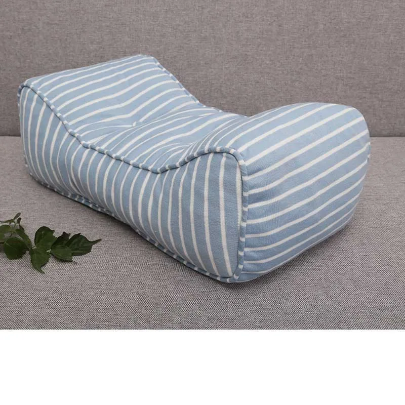 Japan Striped Slow Rebound Memory Foam Cushion Office Lumbar Pillow Computer Chair Waist Cushion Pregnancy Women Waist Support