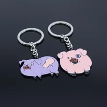 Стиль милый Фортуна брелок с поросенком креативный крутой свинья подарок брелок аксессуары Сумочка Подвеска оптом
