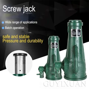 

safe and effective jack mechanical 5 ton manual crank vertical gear sturdy and durable thickened base