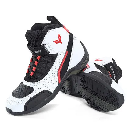 

DN Mountain Scrambling Motorcycle Biker Boots Shatter-resistant Protection Riding Boots ji che xie Motorcycle Shoes Motorcycle E