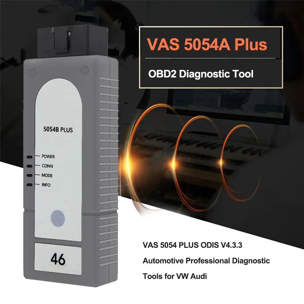 

For VAS 5054A Plus ODIS V4.3.3 / V4.4.10 OKI OBD Diagnostic Tool Support UDS Protocol With Keygen USB CD Software For VW Audi
