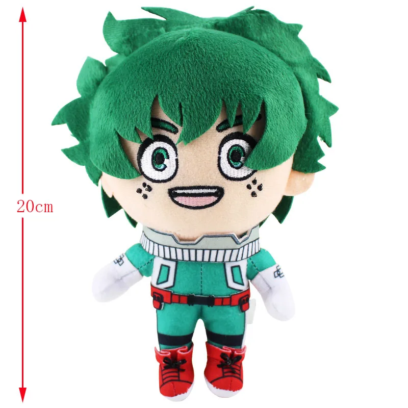 20 см 5 шт./компл. My Hero Academy Midoriya Lzuku bakugou katsuki Todoroki Shoto Мягкие плюшевые игрушки подвесной куклы