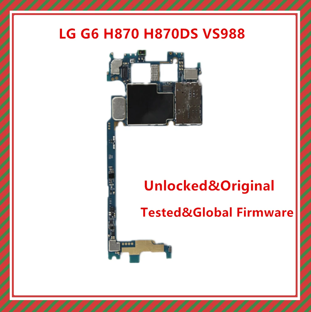 Европейская версия для LG G6 оригинальная разблокированная Рабочая плата H870 VS988