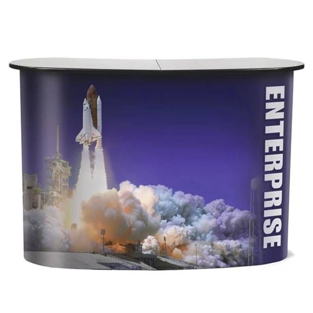 High Quality!!! POP up table with printing your artwork, to Russia