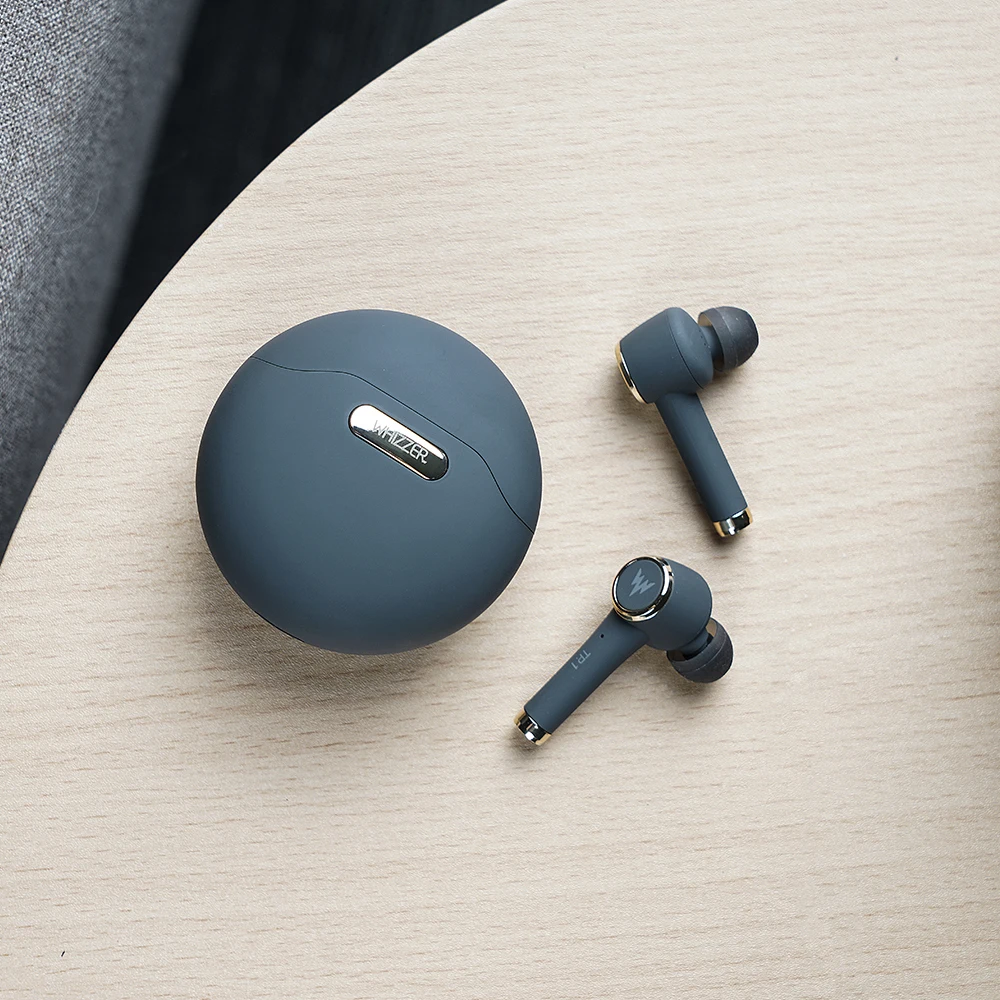 Bluetooth наушники-вкладыши TWS с V5.0 Беспроводной Шум шумоподавления IPX5 Водонепроницаемый вкладыши уизер TP1 3D стерео Blutooth звук наушники для телефона