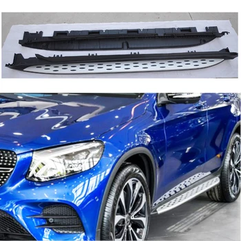 

W253 running boards side step for GLC Class16-19 GLE Class GL Class W166 aluminum alloy ABS plastic