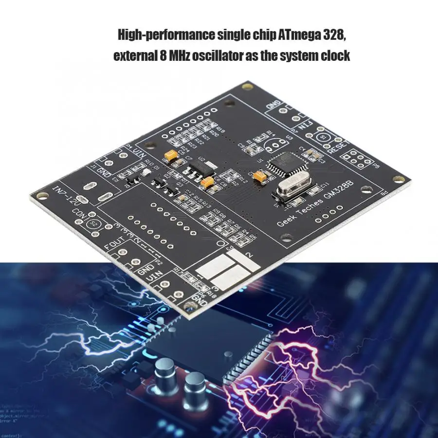 Микрофонный усилитель GM328B ЖК-транзистор тест er тест диод ESR метр ШИМ квадратный генератор комплект diy части sonorisation